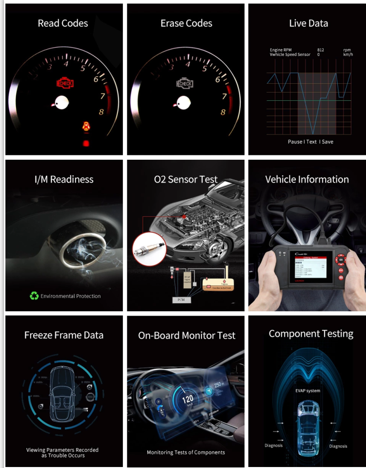 aunch Creader VII+ dati fermo immagine