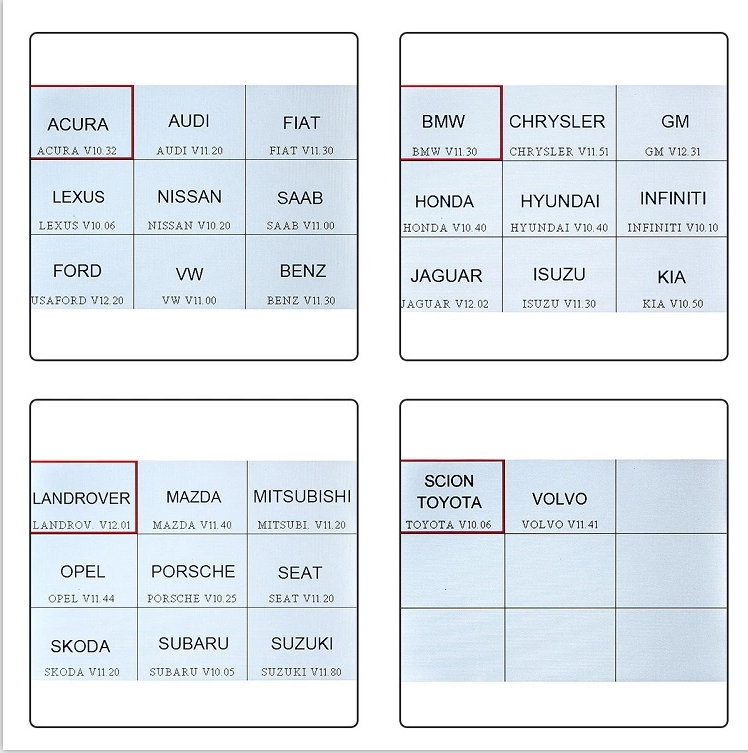 Avvia Creader VII+ lavorando su veicoli OBD2 e CAN