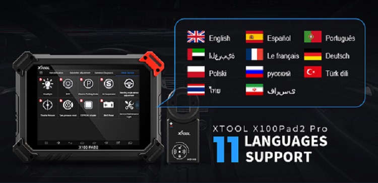 Programmatore di chiavi Xtool X100 PAD2