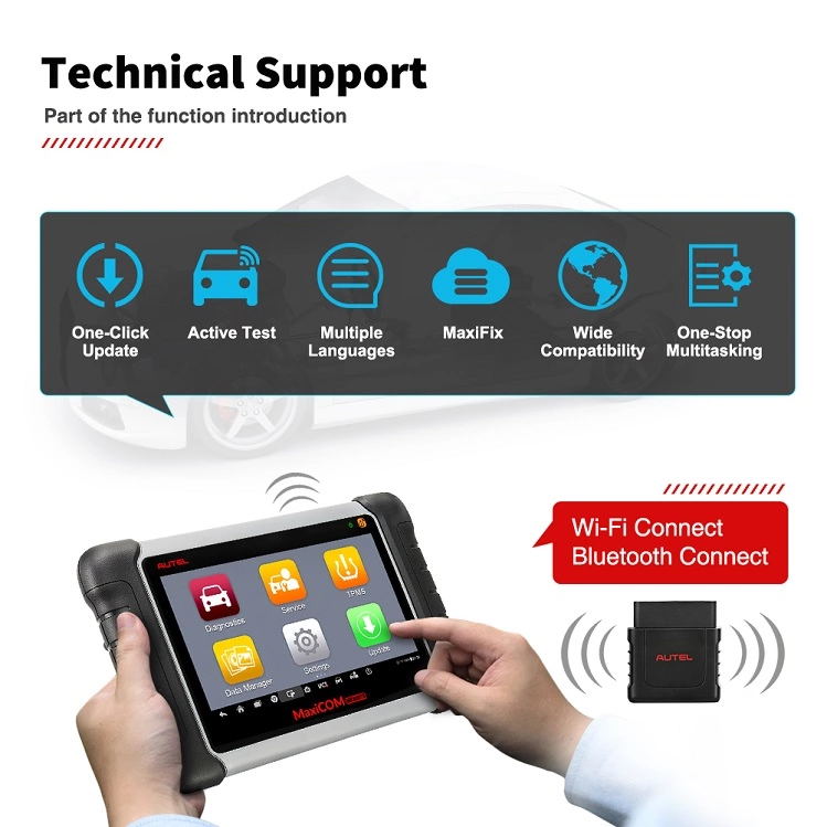 Supporto tecnico Autel MK808TS per test automatici